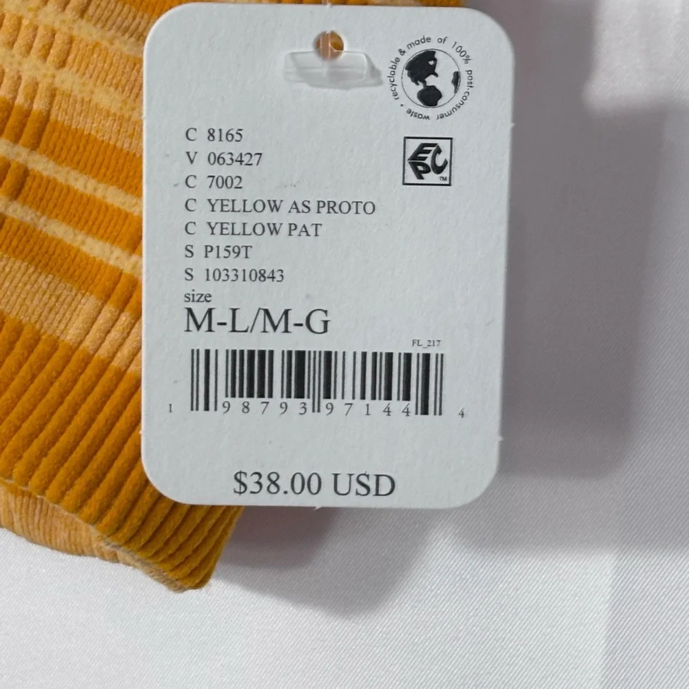 Free People Seamless Ribbed Bralette NWT M L - Picture 4 of 5